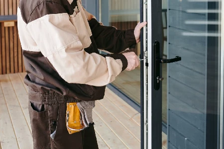 Cleaning And Polishing Glass Door Installation in Alafaya, FL
